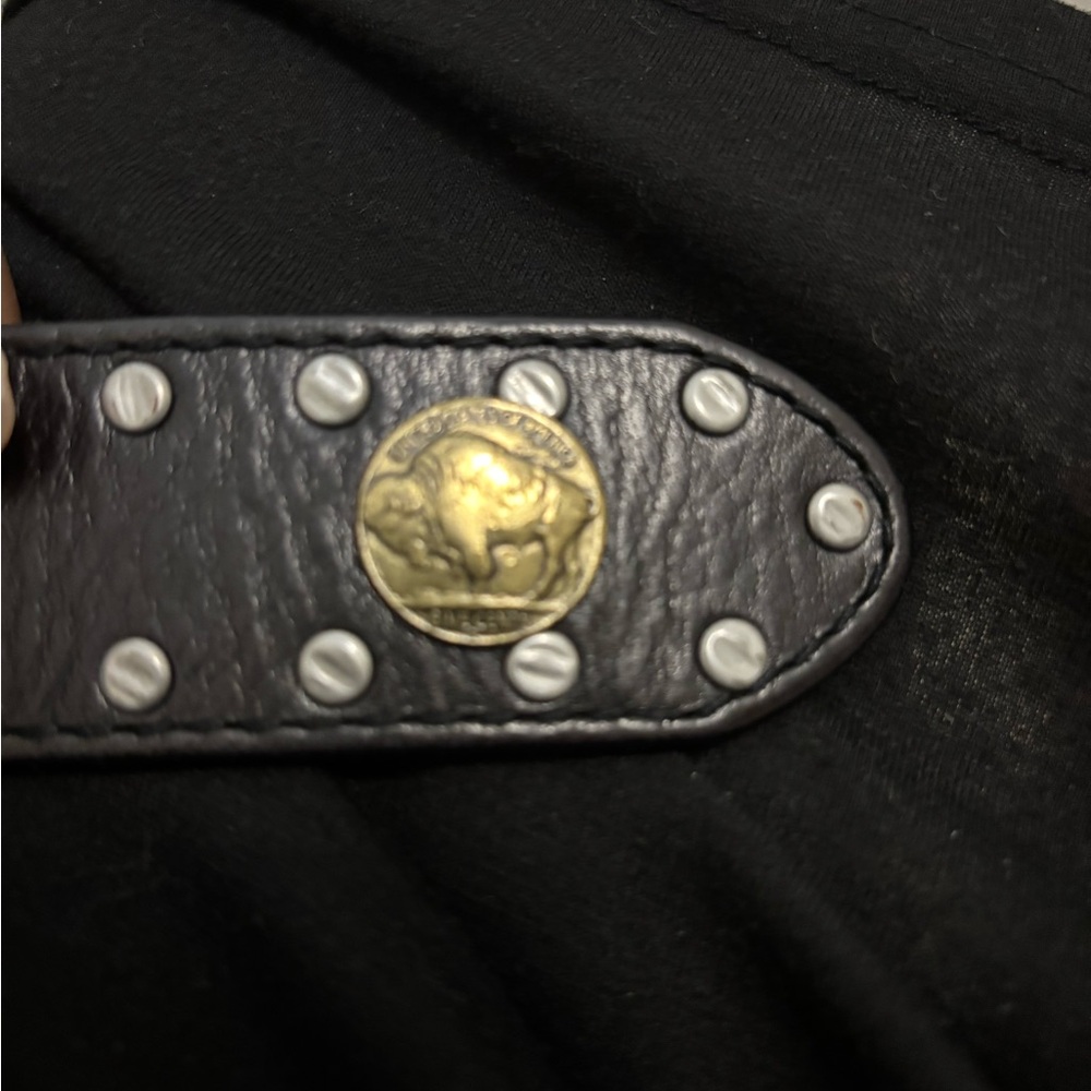 Vintage Black Leather Ralph Lauren Belt - Picture 8 of 9